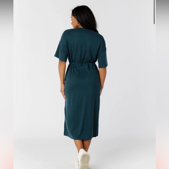 Called to Surf Button Down Midi Dress Size Small - Picture 3 of 3